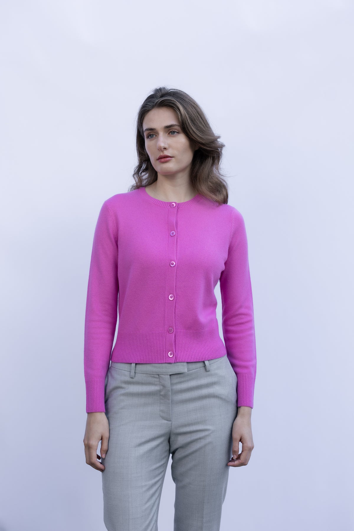 Wool-Cashmere Cardigan