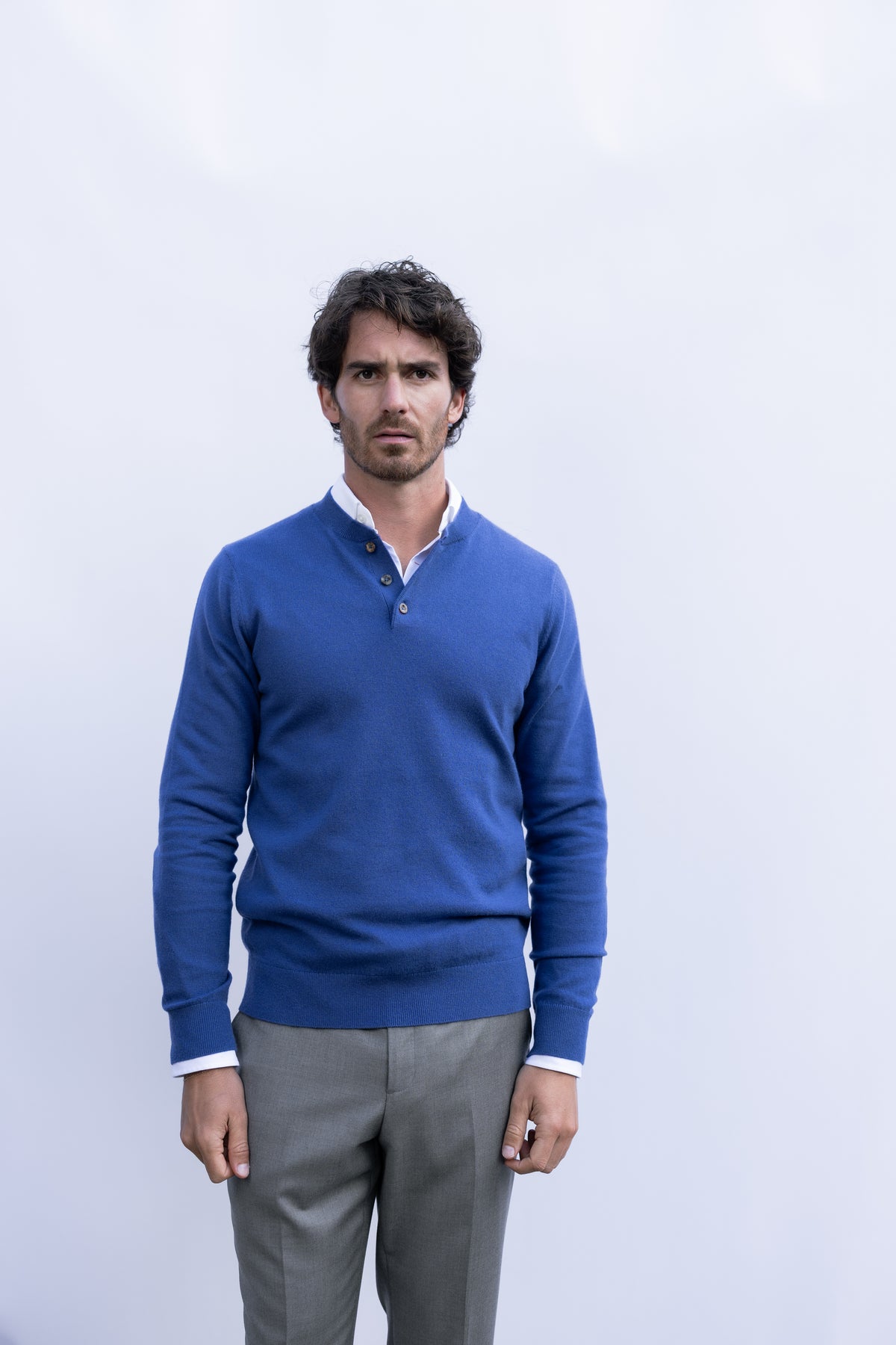 Wool-Cashmere Henley